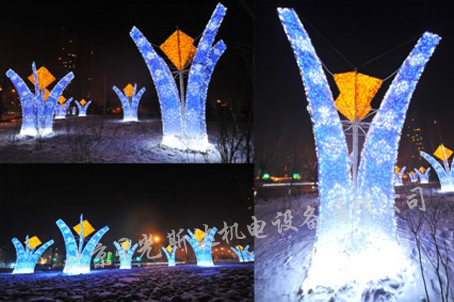 哈尔滨冰雪节灯饰亮化工程项目